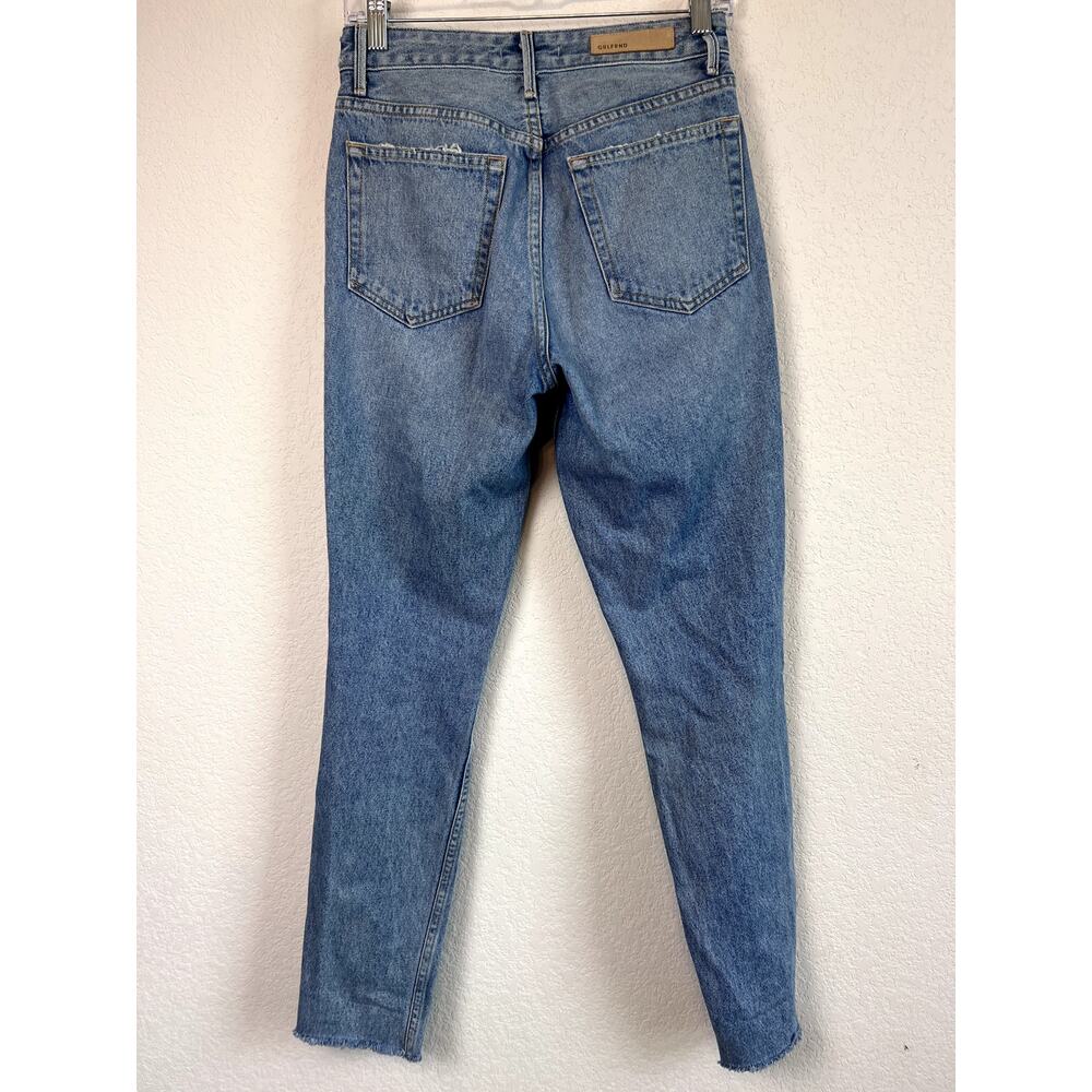 Chic GRLFRND Karolina High Waisted Distressed Skinny Jeans - Picture 4 of 8